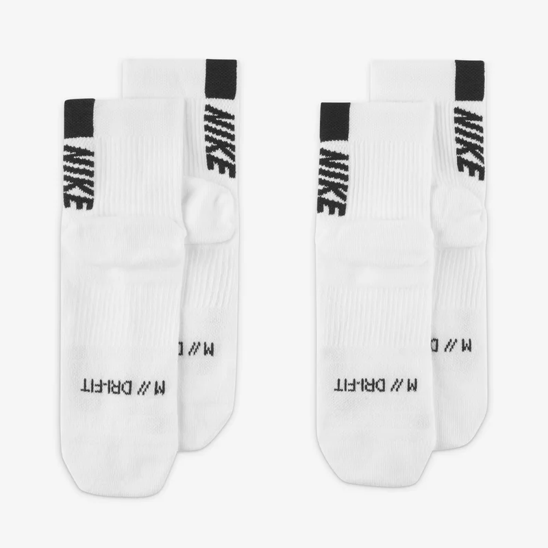 Nike Multiplier Ankle Socks (2 Pack)